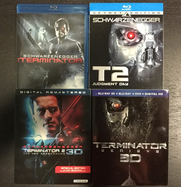Coleccion Arnold - Terminator a falta de la 3ra