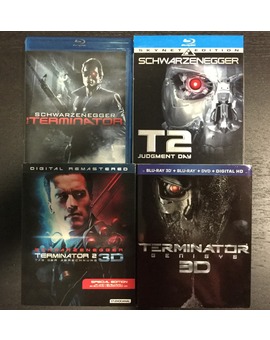 Coleccion Arnold - Terminator a falta de la 3ra