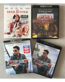 The Deer Hunter de Shout Factory y Top Gun más TOP que nunca en 4K