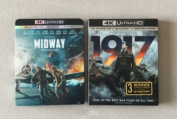 1917 y Midway para disfrutarlas en 4K
