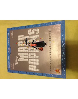 Mary Poppins - USA, slipcover con relieve