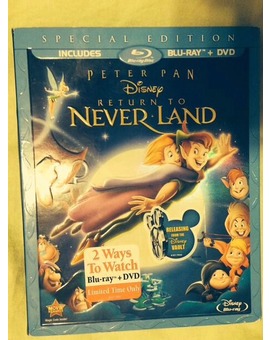 Peter Pan 2 - US edition slipcover