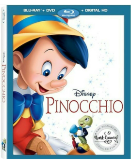 Pinocchio The Walt Disney Signature Collection (carátula y lomo)