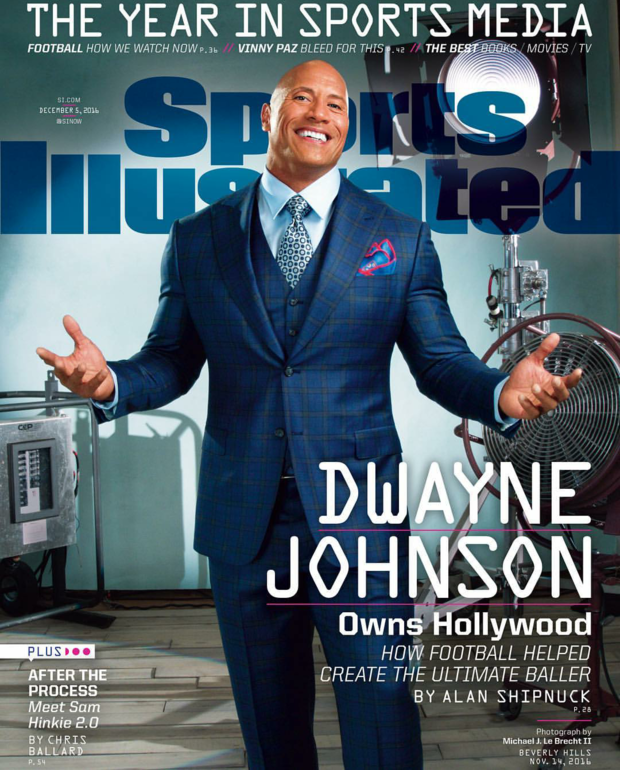 Dwayne Johnson en la portada de Sports Illustrated