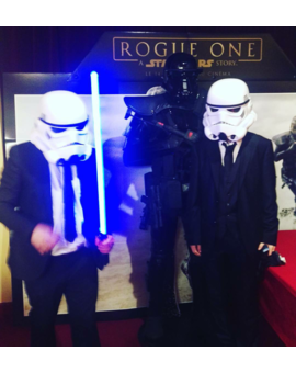 Daft Punk en el estreno francés de Rogue One