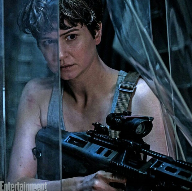 Katherine Waterston es Daniels en Alien: Covenant (Entertainment Weekly)