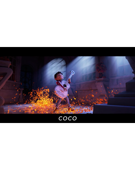 Primer fotograma de Coco (Pixar)