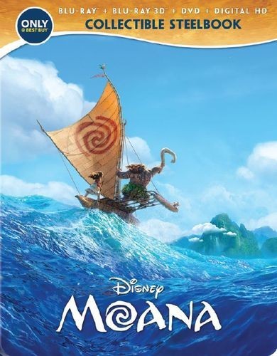 Best Buy muestra el que parece será diseño definitivo para el SteelBook de Moana 