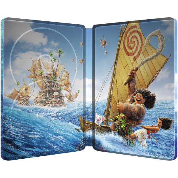 Moana - SteelBook (diseño interior)