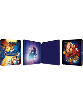 Beauty and the Beast - Interior y parte trasera  (SteelBook)