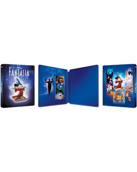Fantasia - Interior y parte trasera (SteelBook)