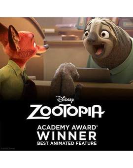 Zootopia, mejor largo de animación 