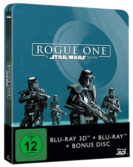 Edición alemana de Rogue One, mismo diseño de Zavvi y Best Buy