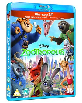 Pero si no sois de latas, Zootopia 3D, por 14,15€