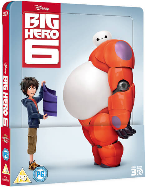 Confirmado por Hi-Def Ninja: Big Hero 6 - SteelBook (este sábado, día 11, sobre las 18:45 en Zavvi)