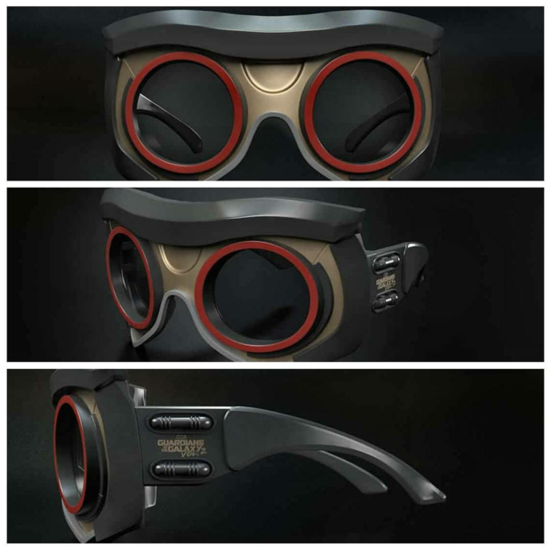 Guardians of the Galaxy Vol. 2 - Star-Lord and RealD 3D glasses