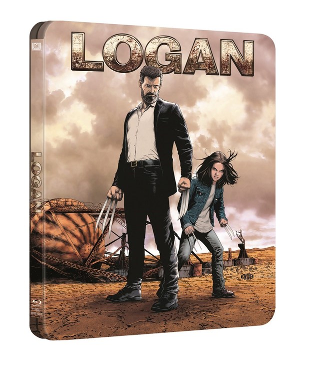 hmv confirma el diseño de amazon.in para el SteelBook de Logan