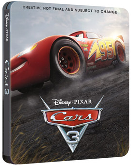 Cars 3 SteelBook (Zavvi)