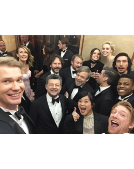 Te guste más o menos, The Last Jedi, cuando Chewie toma la foto...