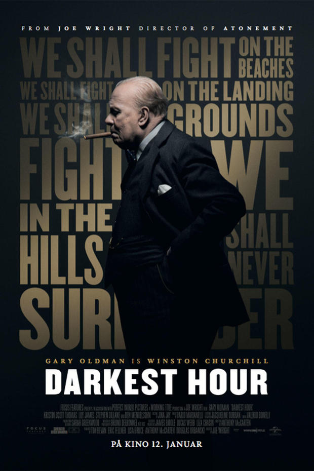 Gary Oldman - Darkest Hour (Golden Globe, mejor actor, drama)