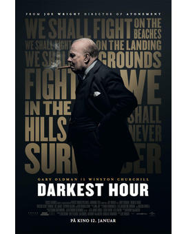 Gary Oldman - Darkest Hour (Golden Globe, mejor actor, drama)