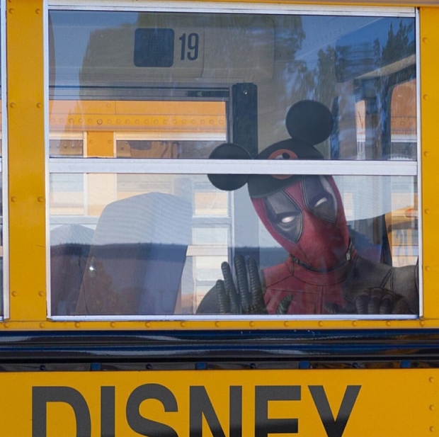 Deadpool first day of school