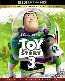 Trilogía Toy Story - Ediciones 4K estadounidenses (diseños provisionales)