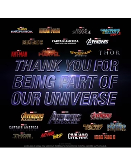 Thank you for being part of our Universe (Marvel)