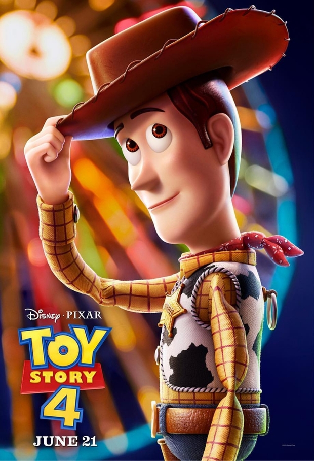 Toy Story 4 - Seis Posters Individuales 
