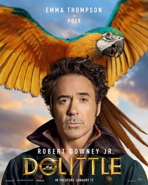 Dolittle - Robert Downey Jr. & Emma Thompson 