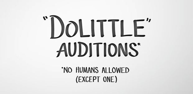 Dolittle: Auditions (inglés y castellano)