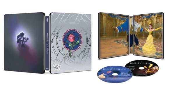 Beauty and the Beast - 4K SteelBook Walt Disney Signature Collection (Best Buy)