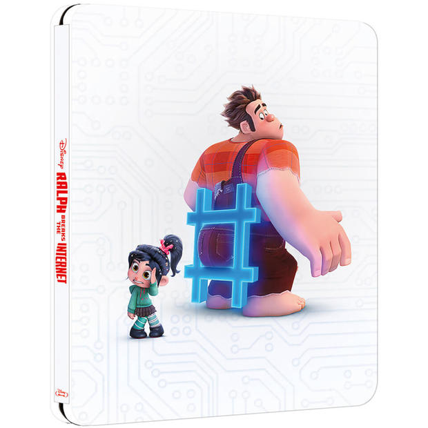 Ralph Breaks the Internet - SteelBook por 9,89€ con audio castellano y català (Zavvi)