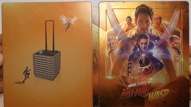 Ant-Man and the Wasp - 4K Lenticular SteelBook (Zavvi)
