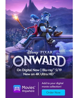 Onward - 19 de mayo en Blu-ray y 4K (Estados Unidos)