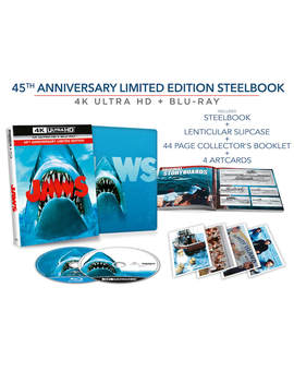 Jaws - 45th Anniversary Limited Edition 4K SteelBook (Zavvi)
