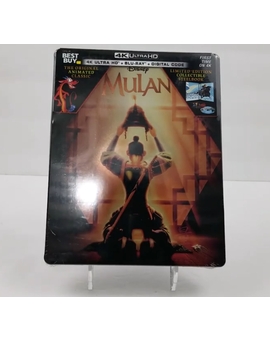 Mulan - SteelBook, animación y acción real (BestBuy)