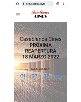 Reabren los Cines Casablanca de Valladolid 