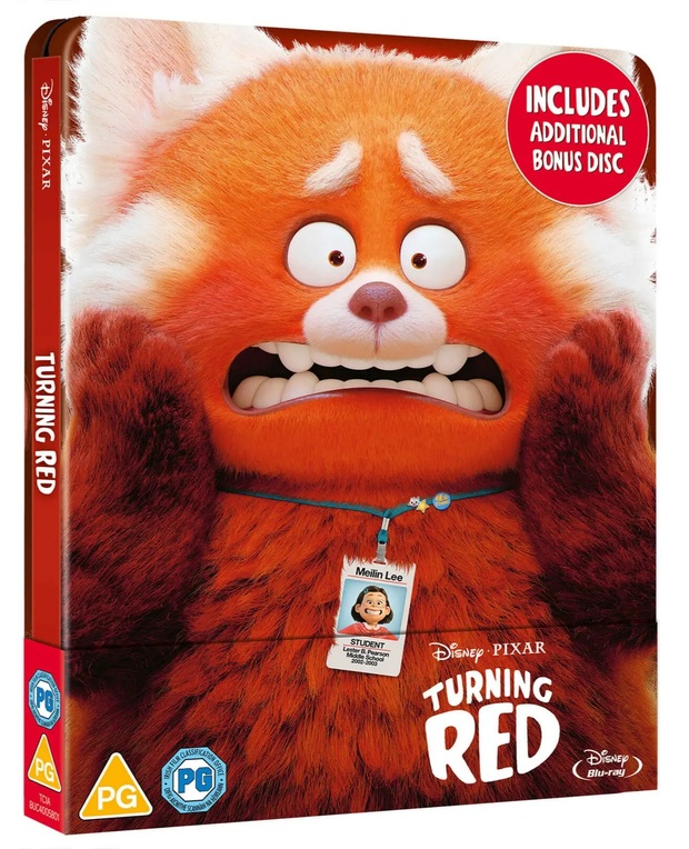 Turning Red - Blu-ray Steelbook (Zavvi)