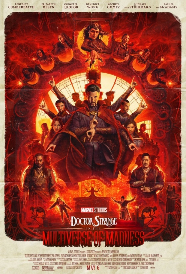 Doctor Strange in the multiverse of madness - Final poster 