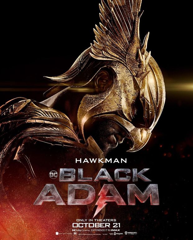 Black Adam - Afiches personajes 