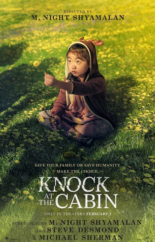 Knock at the cabin - Poster & trailer 