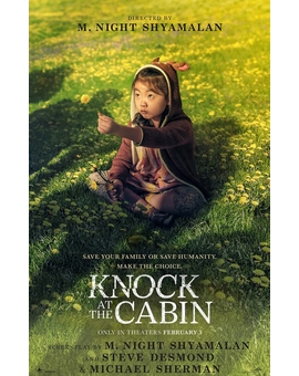 Knock at the cabin - Poster & trailer 
