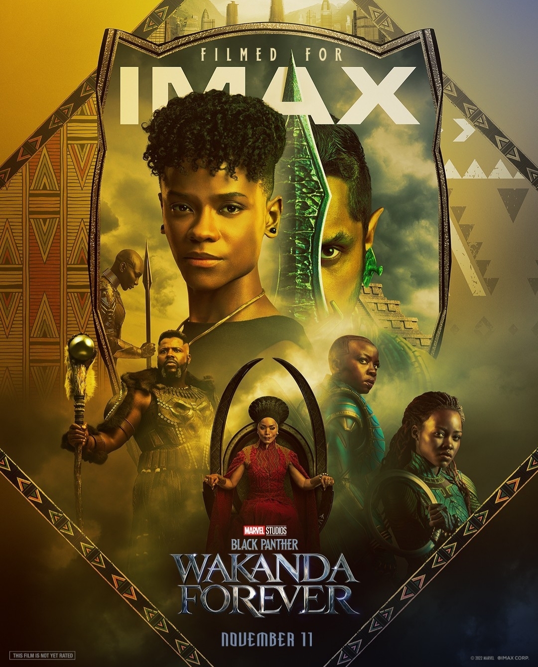 Black Panther Wakanda forever poster & trailers (Imax)