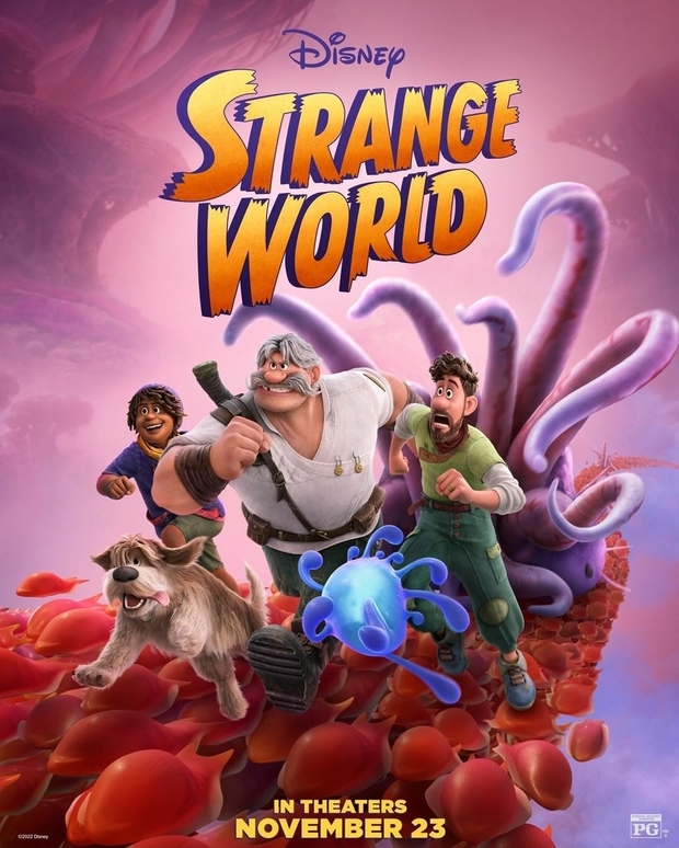 Strange World - Nuevo poster y adelanto