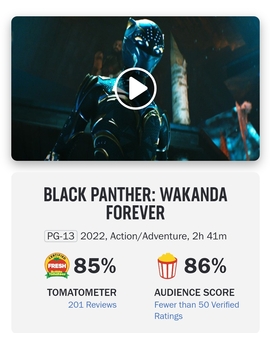 Buenas valoraciones generales para Wakanda forever