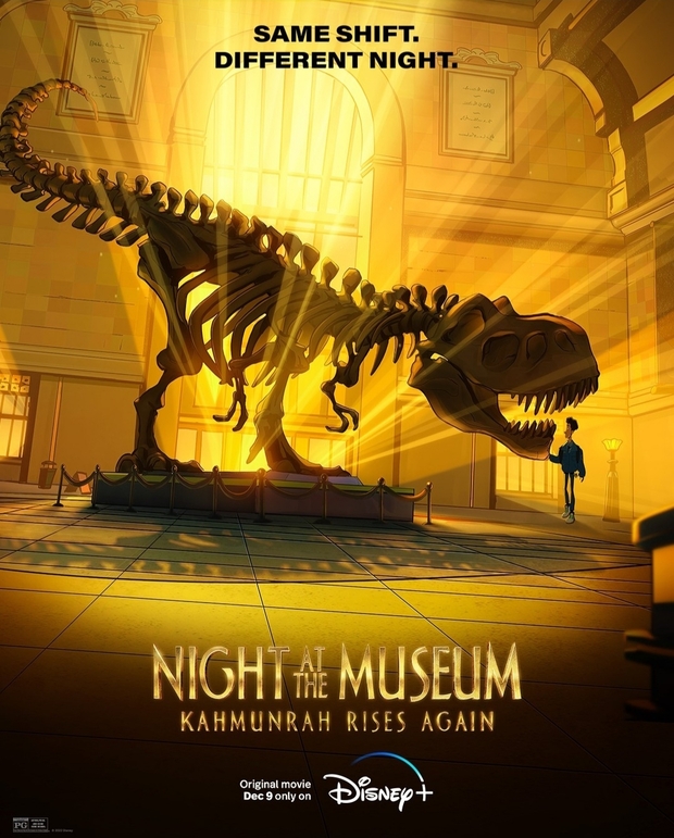 Night at the museum: Kahmunrah rises again - Trailer (película animación, Disney+)