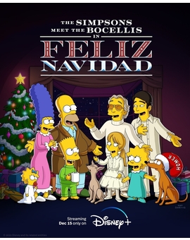 Feliz Navidad - The Simpsons (con Virginia, Matteo y Andrea Bocelli)
