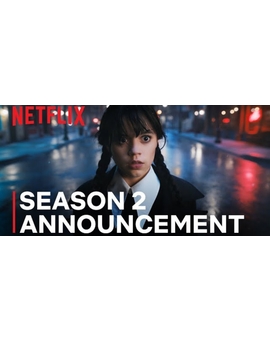 Wednesday Addams - Segunda temporada (Netflix)
