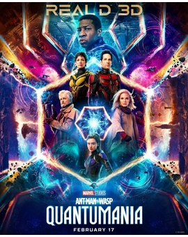 Ant-Man and the Wasp: Quantumania - Todos los posters (RealD 3D, Imax... e individuales)